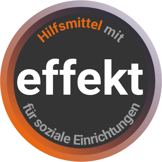 Logo Hilfsmittel mit Effekt